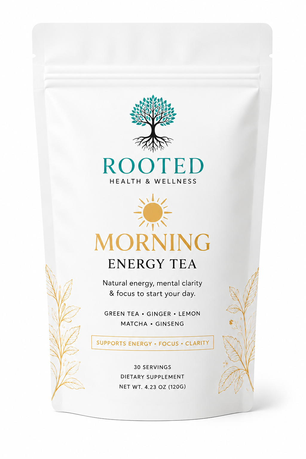 Rooted Morning Energy Tea